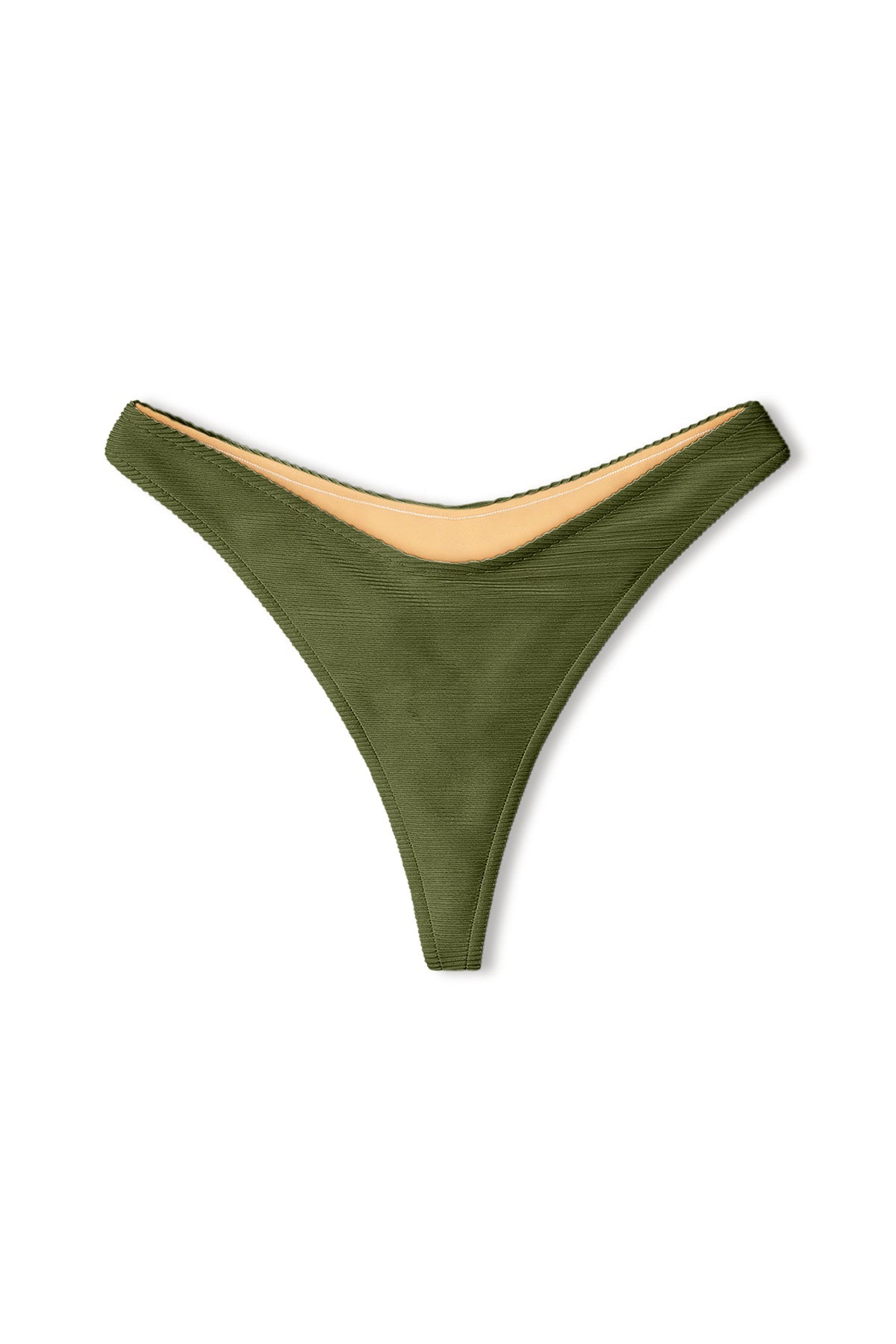 Signature Thong Brief - Khaki