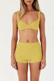 Golden Towelling Bra Cup