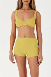 Golden Towelling Bra Cup
