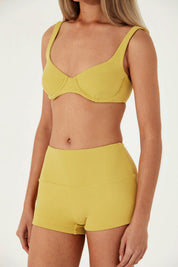 Golden Towelling Bra Cup