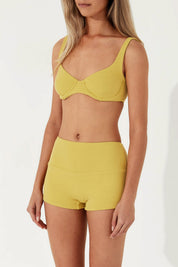 Golden Towelling Bra Cup