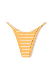 Golden Stripe Curve String Brief