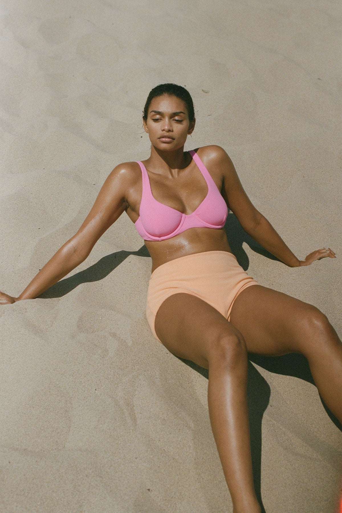 Guava Towelling Bra Cup