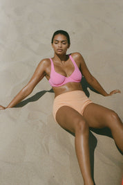 Guava Towelling Bra Cup