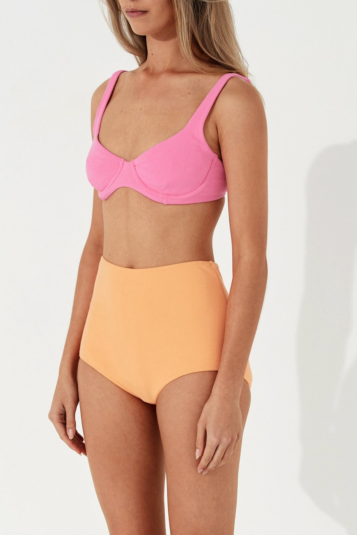 Guava Towelling Bra Cup
