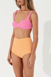 Guava Towelling Bra Cup