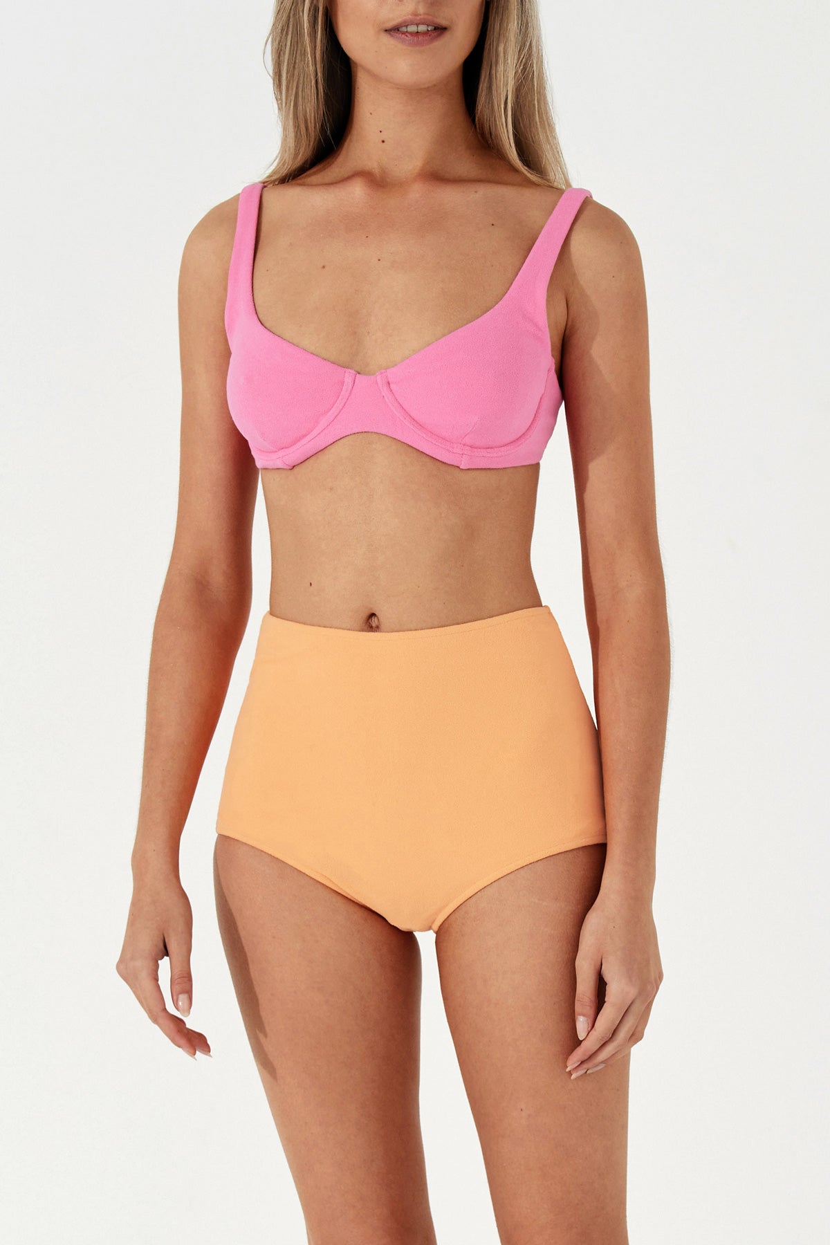 Guava Towelling Bra Cup