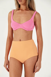 Guava Towelling Bra Cup