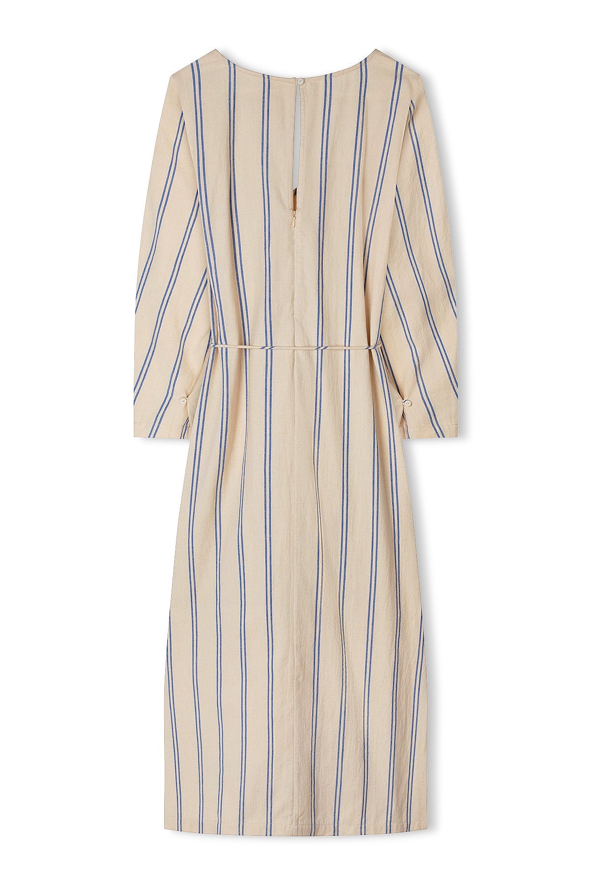 Marine Twin Stripe Organic Cotton Dress