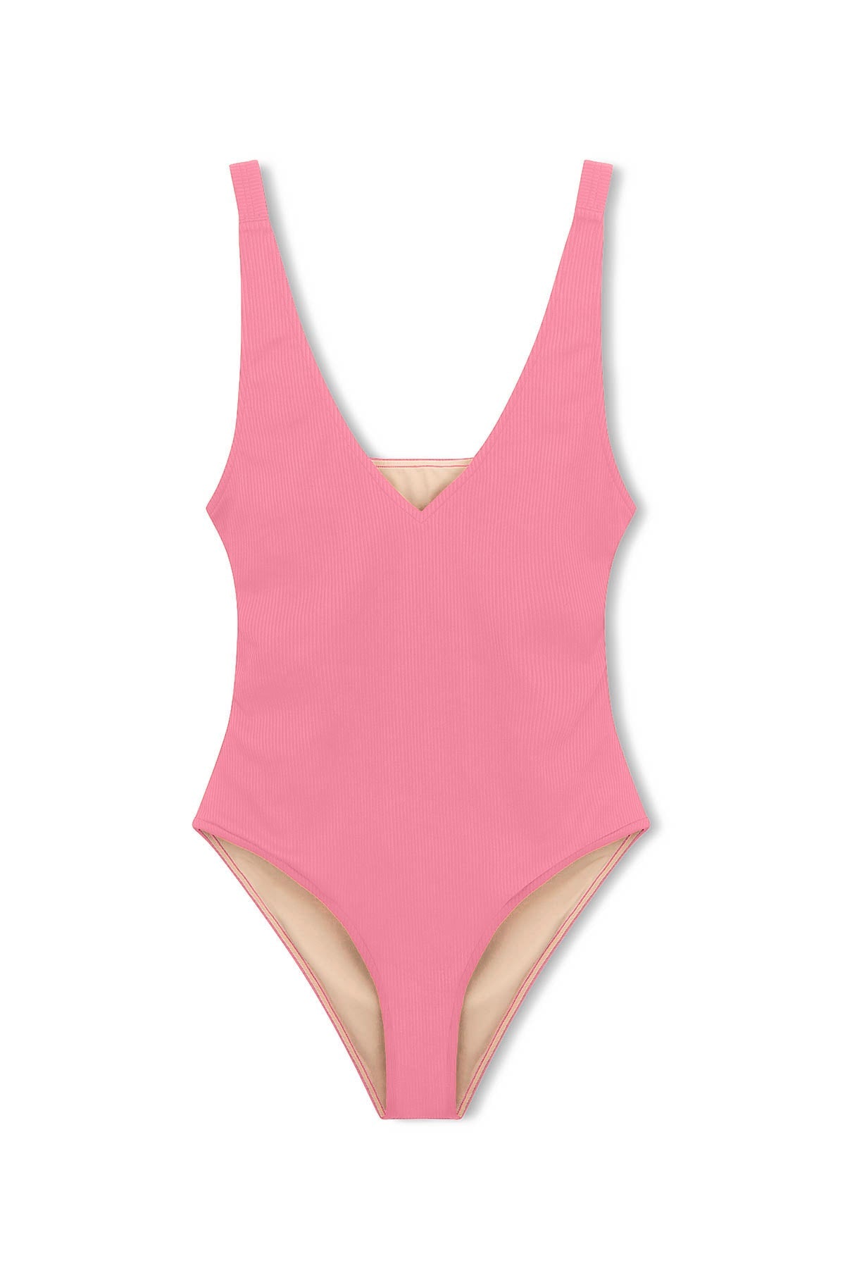 Signature Bikini One Piece - Flamingo Pink