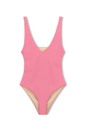 Signature Bikini One Piece - Flamingo Pink