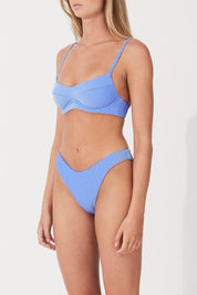 Sky Stripe Rib Curve Brief
