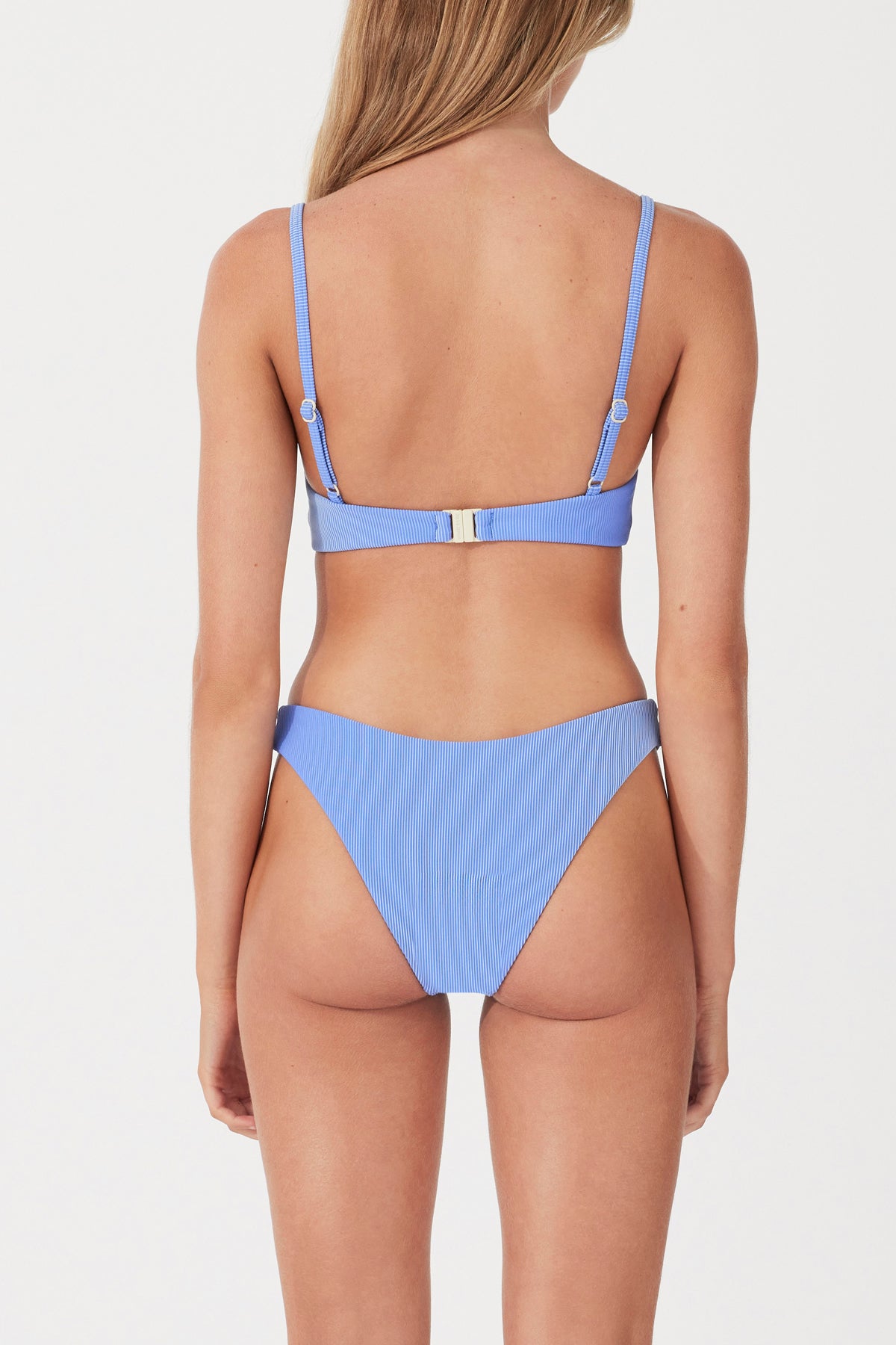 Sky Stripe Rib Curve Brief
