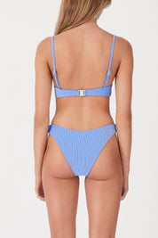 Sky Stripe Rib Curve Brief