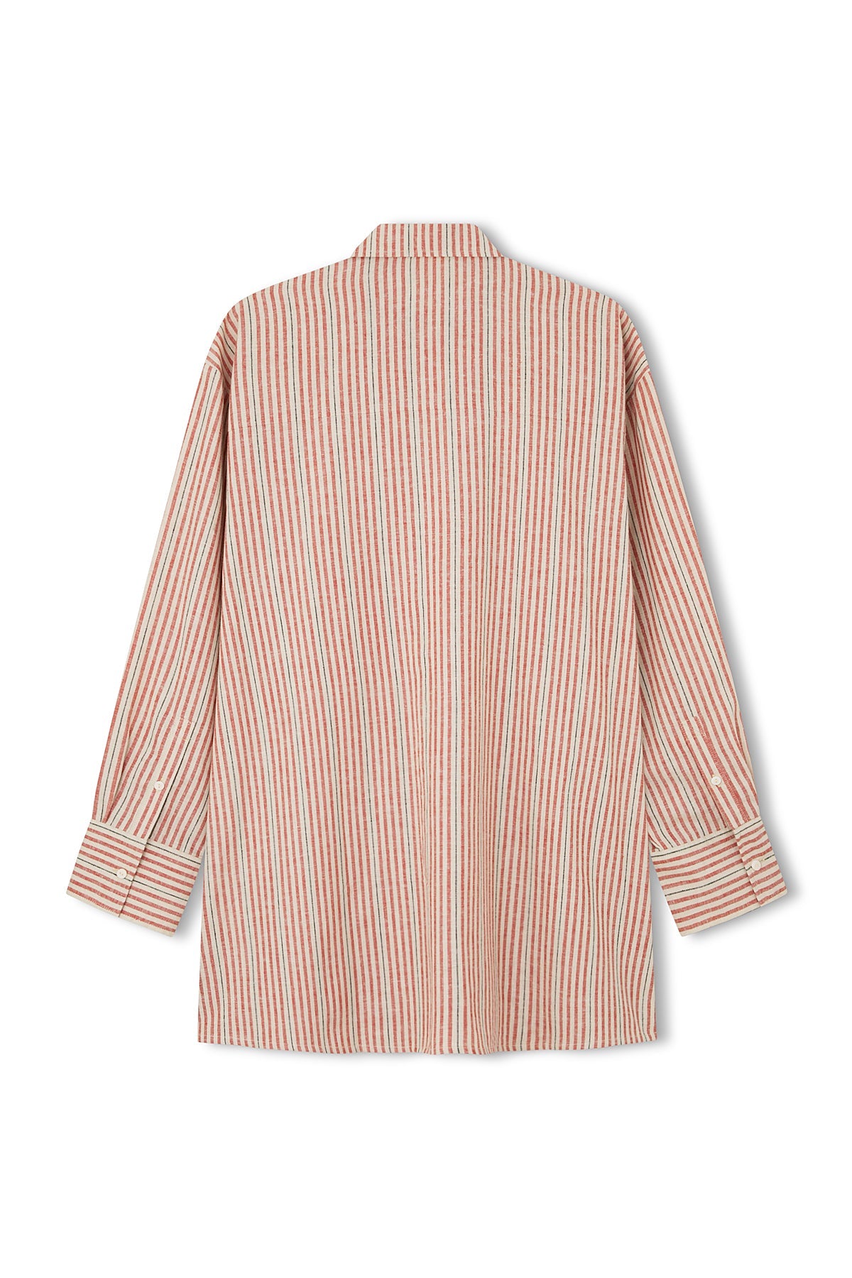 Chilli Stripe Hemp Blend Shirt