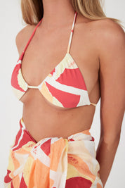 Sunset Tile Halter Top