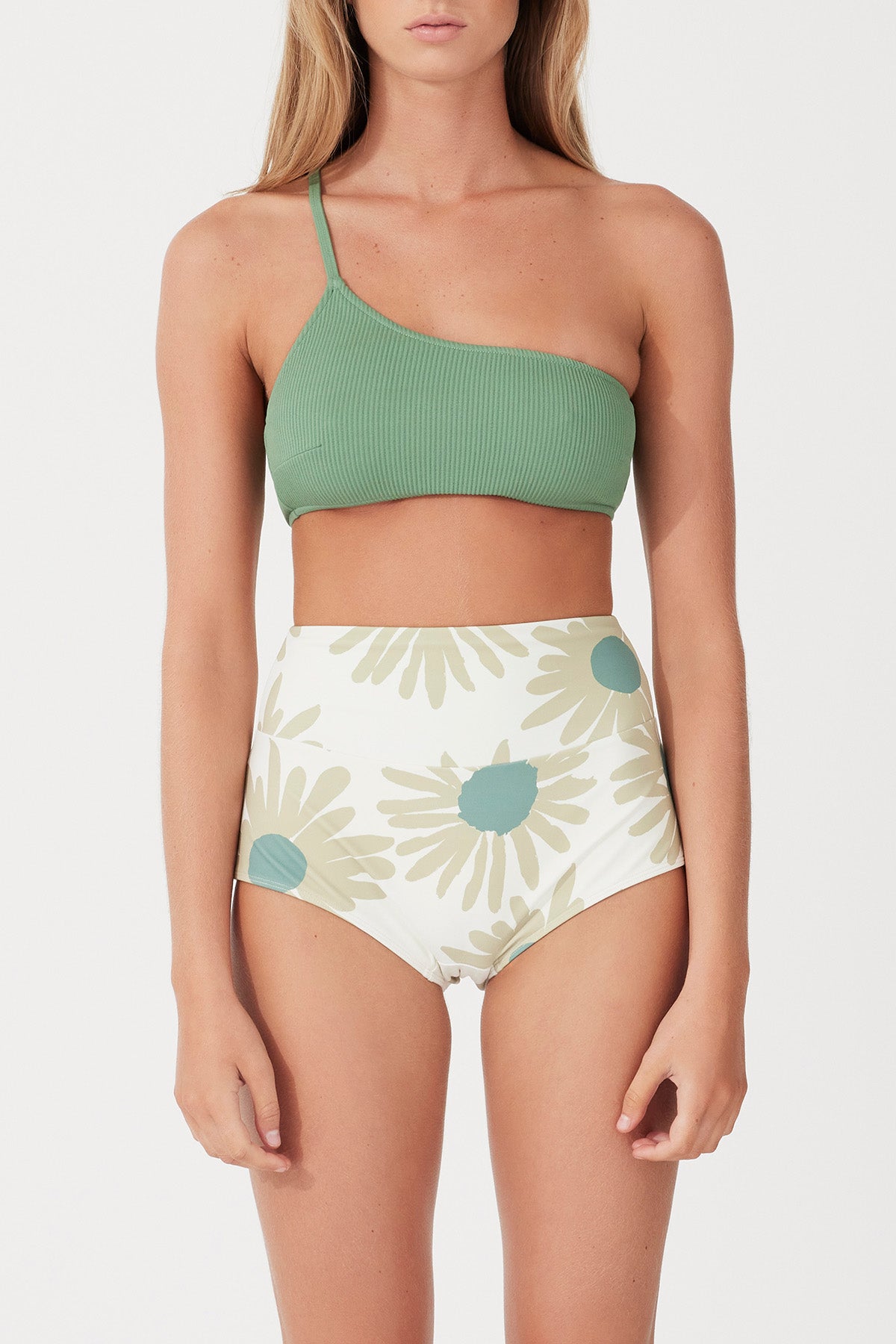 Myrtle Rib Asymmetric Bralette