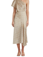 Fisher Dress Brushstroke