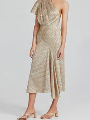 Fisher Dress Brushstroke