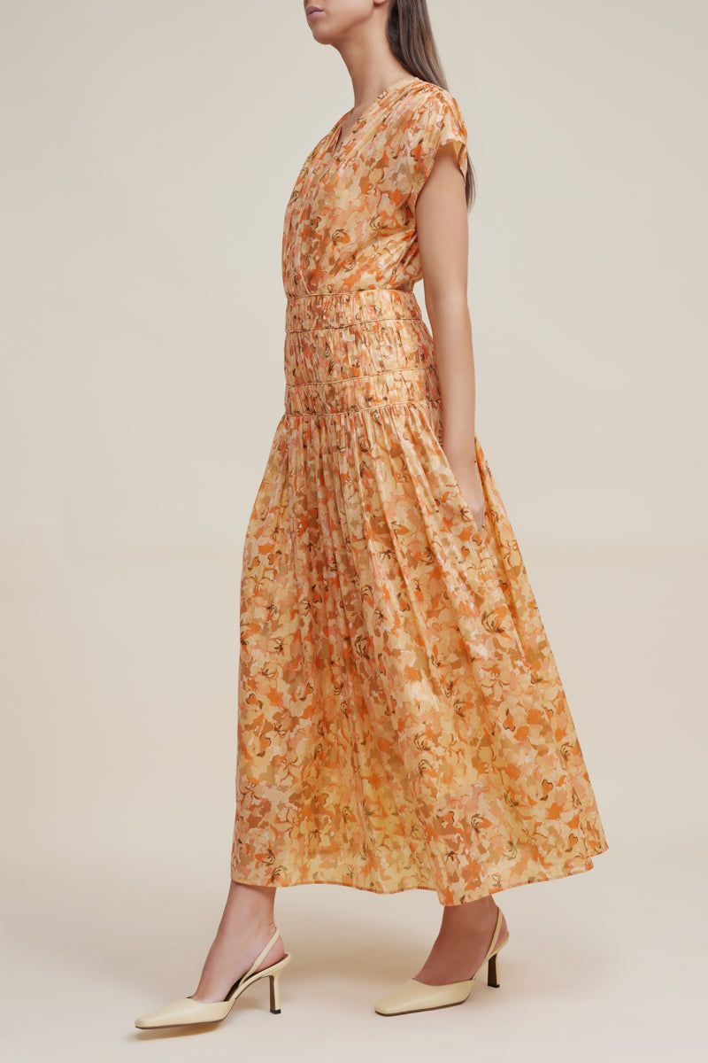 Bicknell Dress Peach Parfait