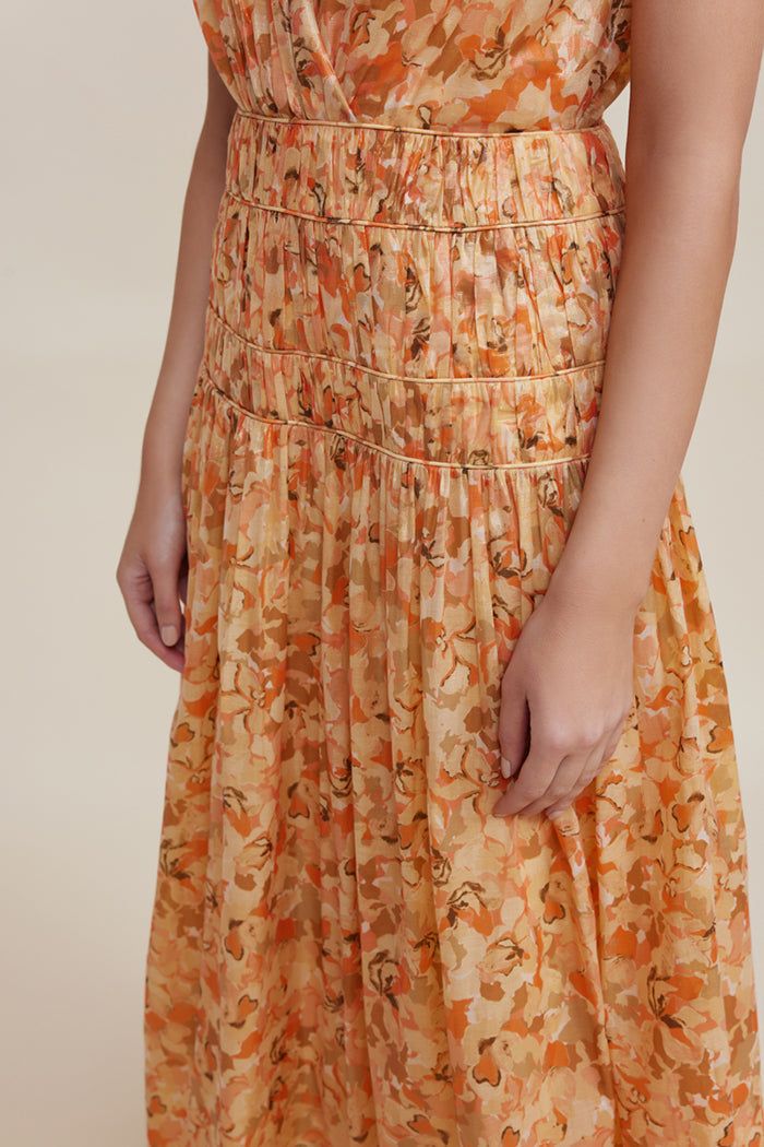 Bicknell Dress Peach Parfait