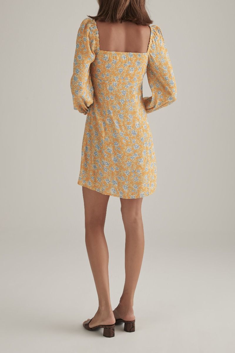 Alanis Dress Tangelo Floral