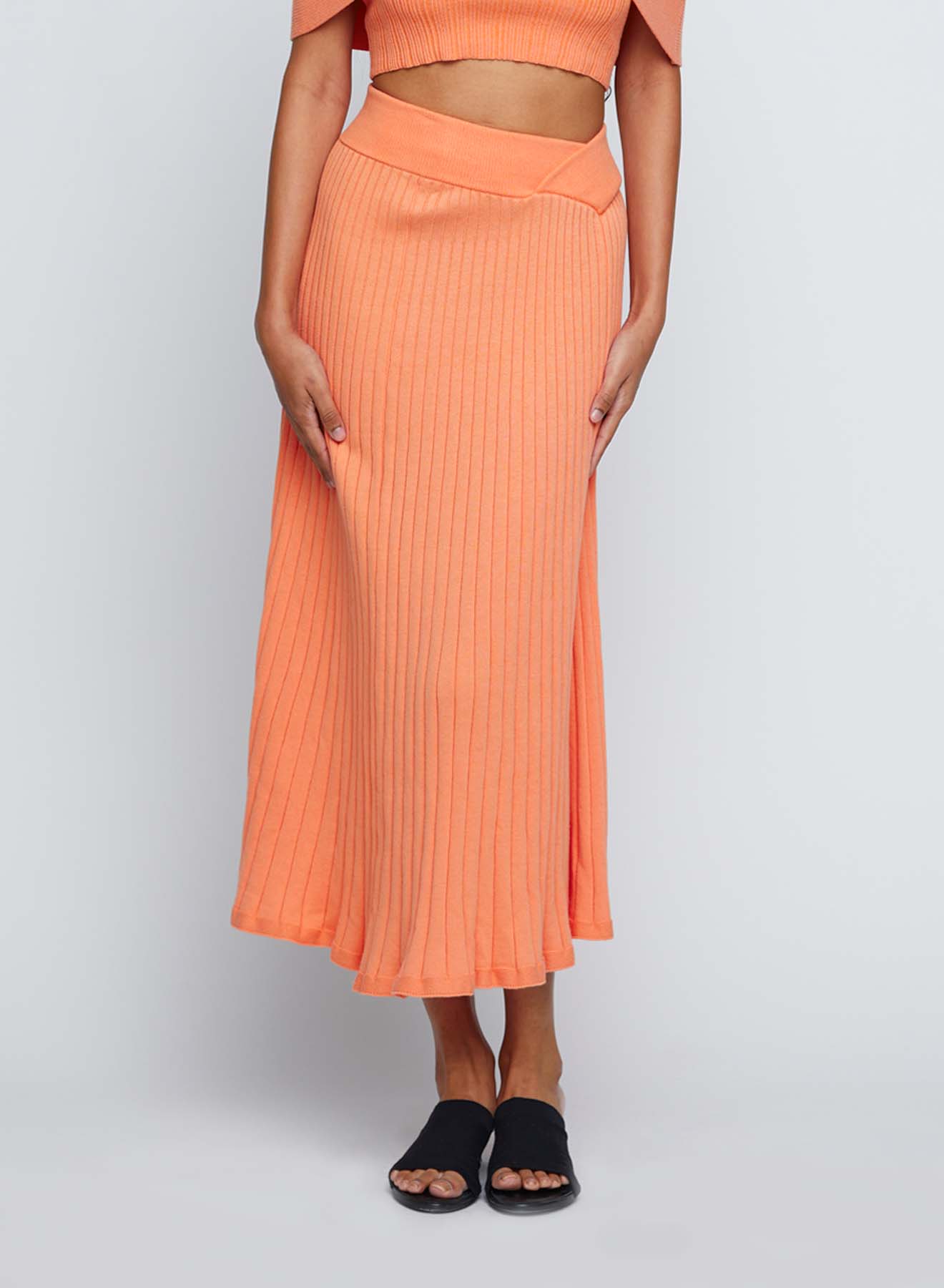 CELESTE SKIRT - CORAL