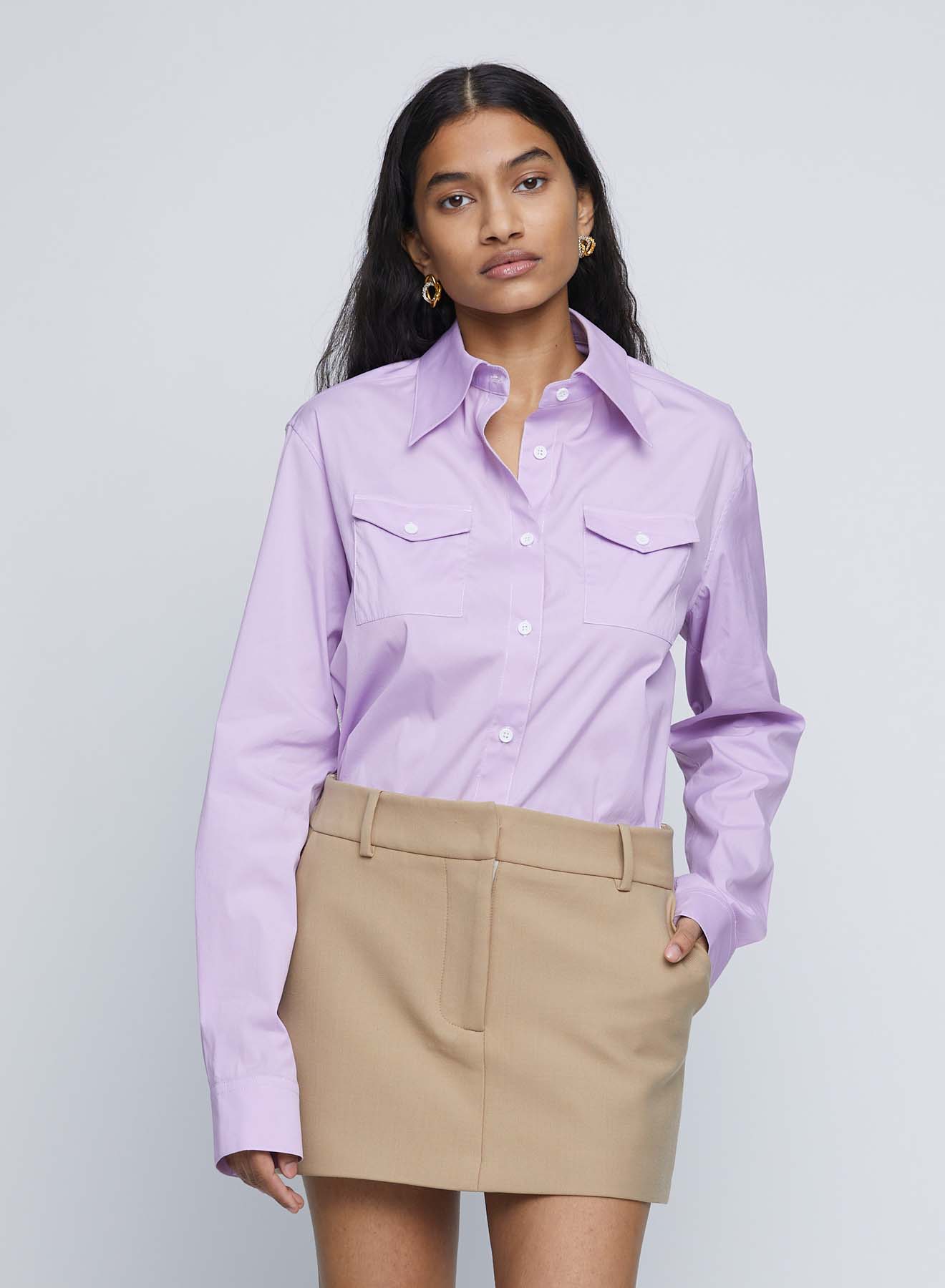 Lucille Shirt Lavander