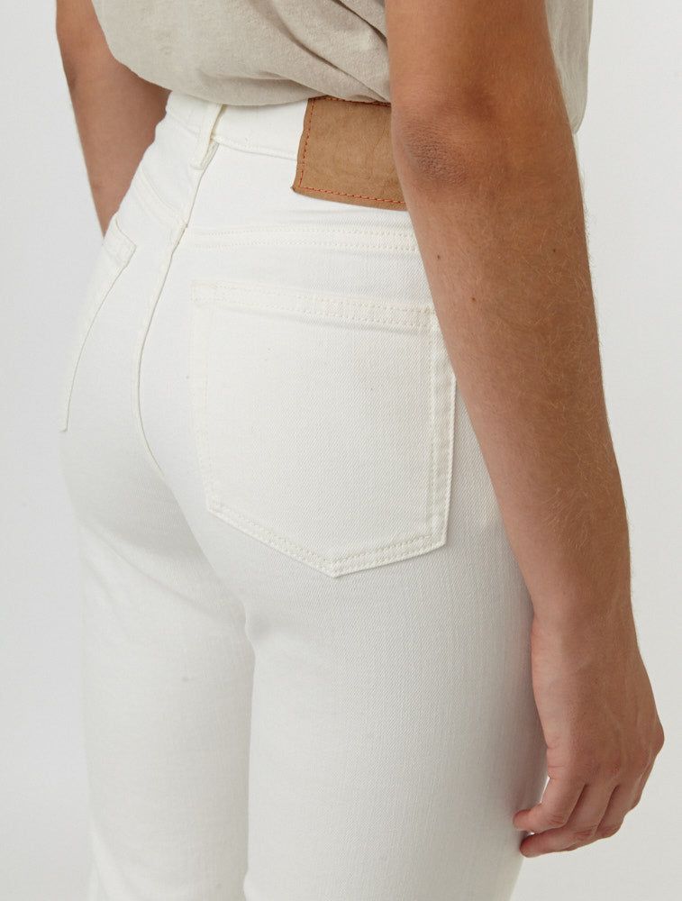 Autobahn Mid-Rise Straight Jean - Natural White