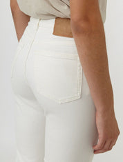 Autobahn Mid-Rise Straight Jean - Natural White