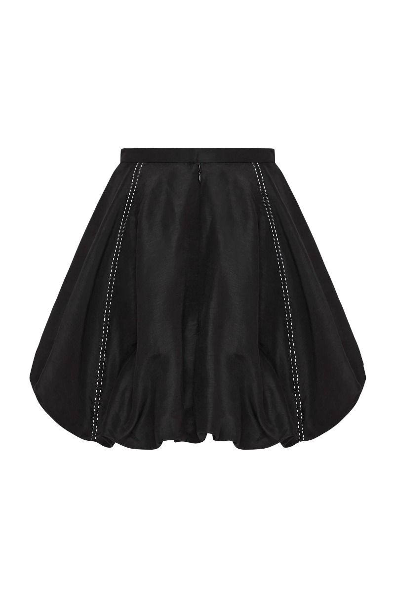 Most Serene Cloud Skirt Black