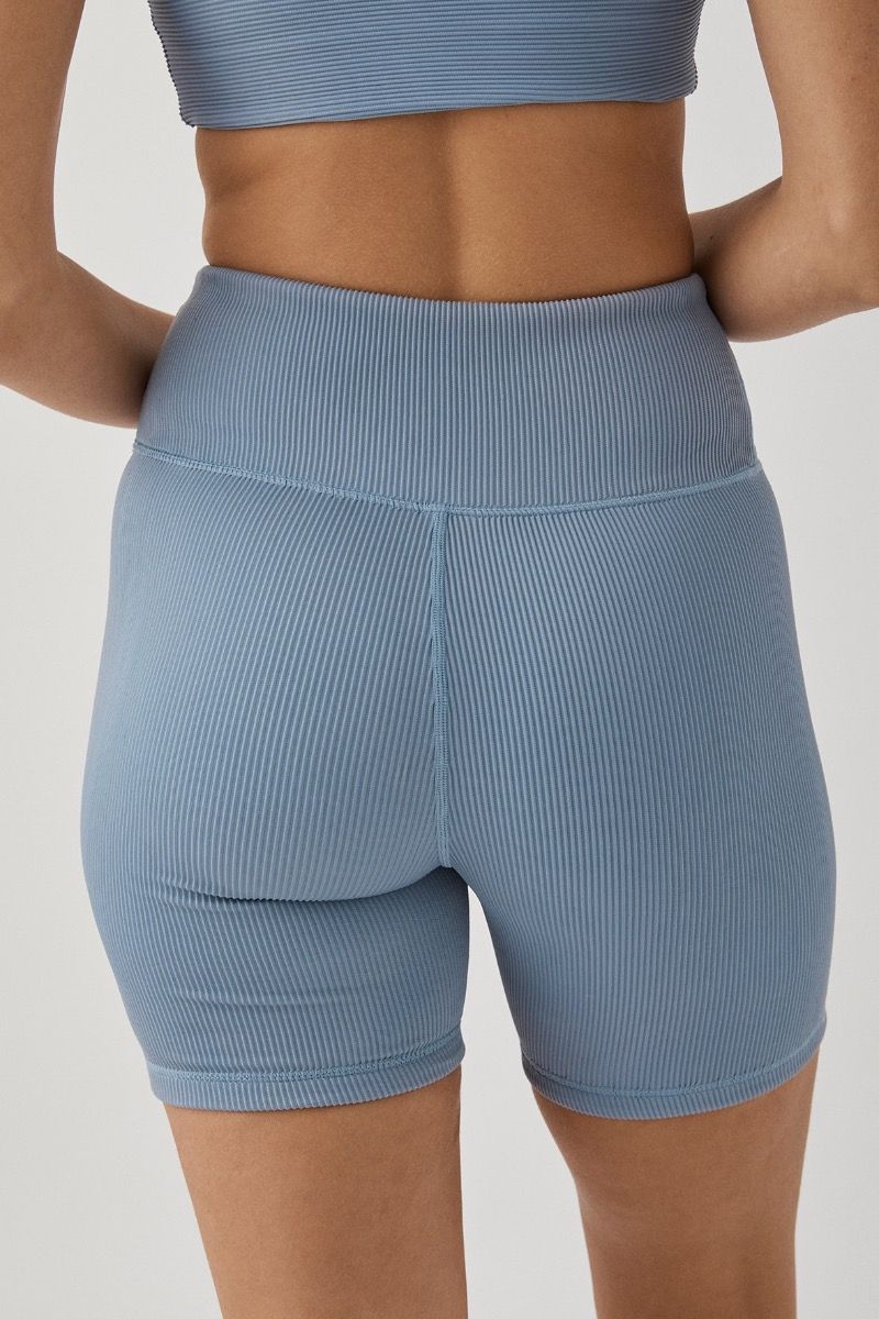 Eden Bike Shorts - Mist Blue