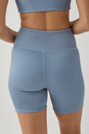 Eden Bike Shorts - Mist Blue