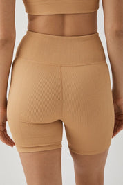 Eden Bike Shorts - Honey Mustard