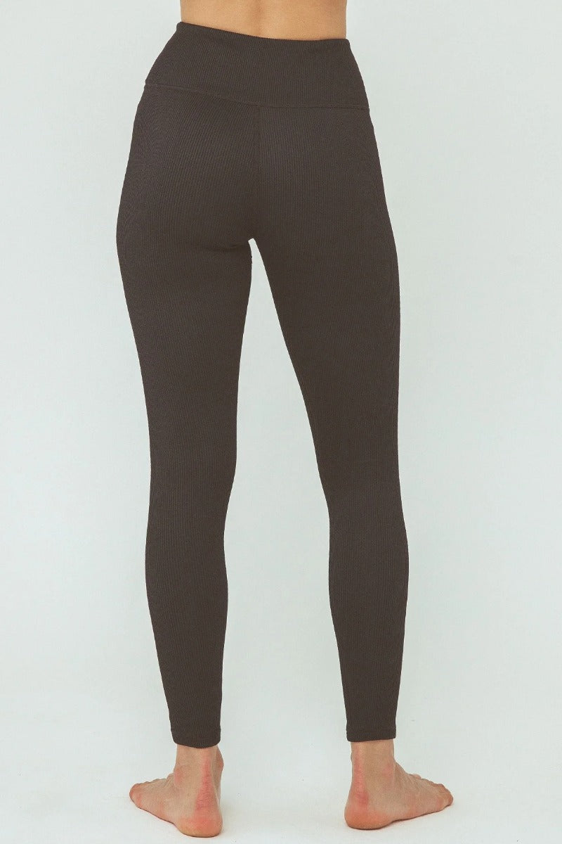 Mya Legging Black Rib