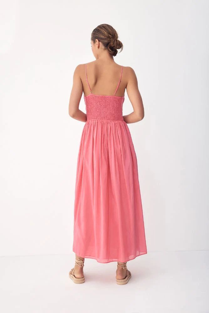 Bayou Dress Hibiscus Pink