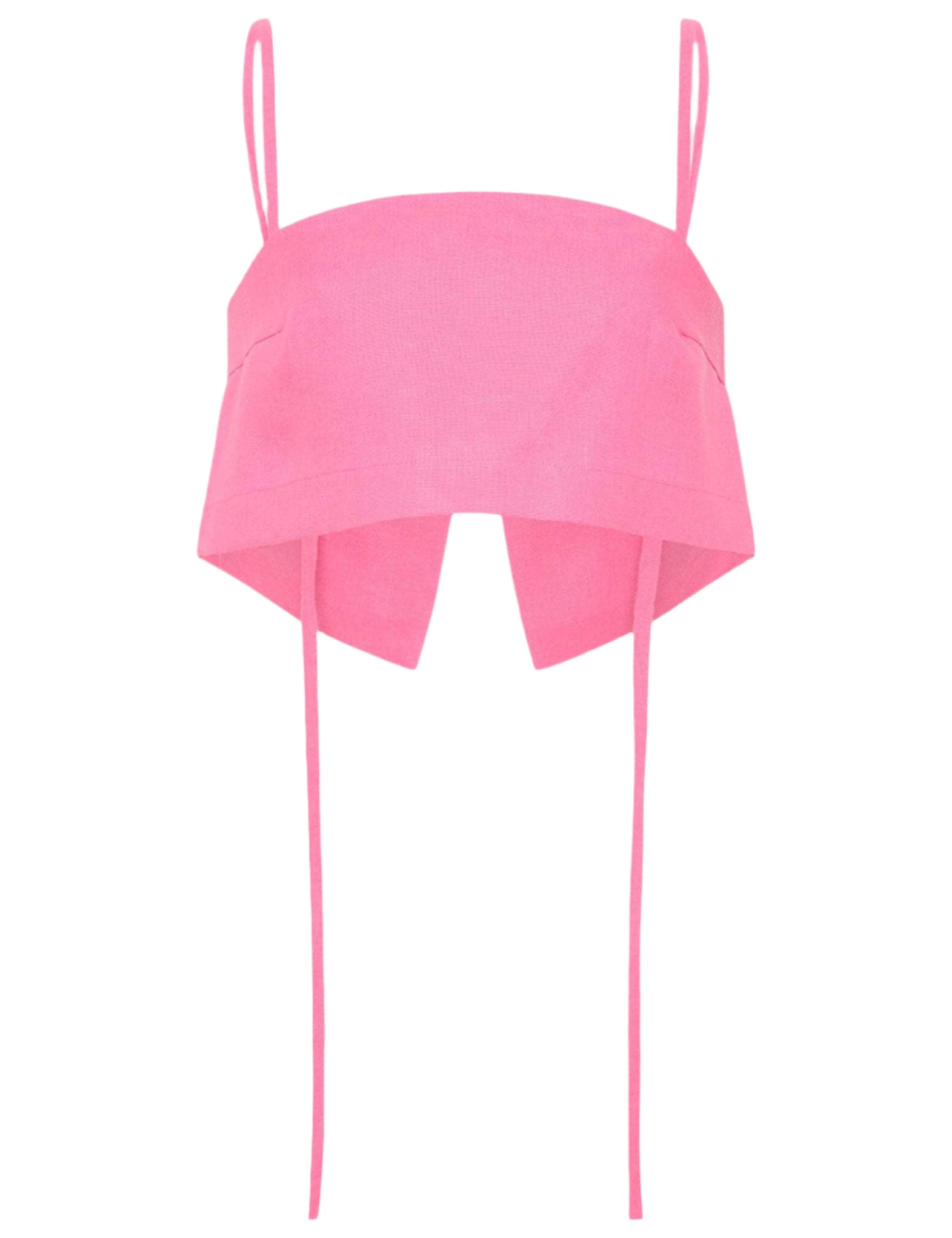 BONDI BORN Crop Top Delphi Crop Bodice BONDI BORN Delphi Crop Bodice Pink Rose