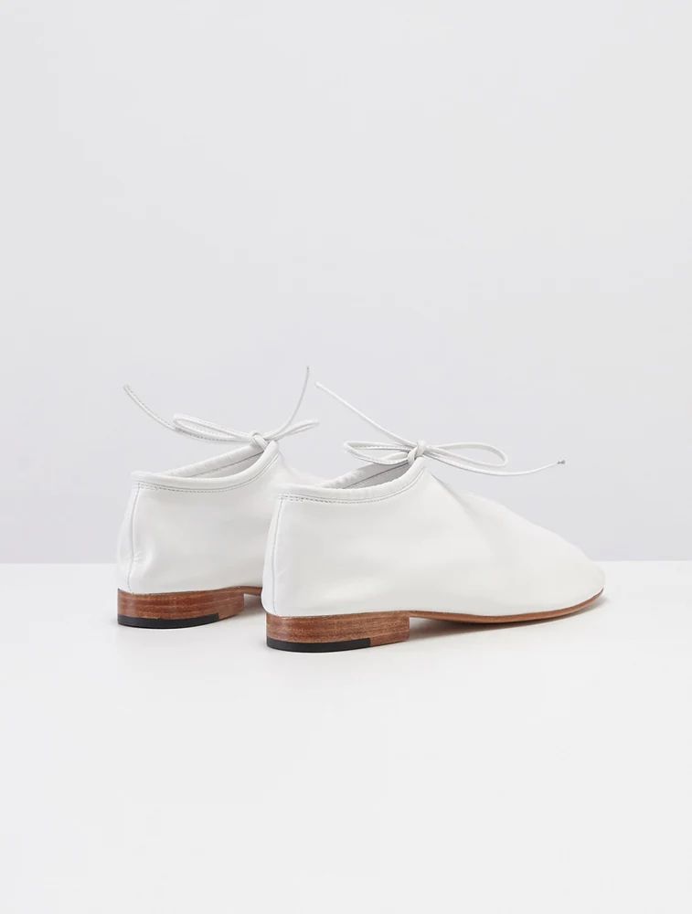 Bootie Glove Shoe - White