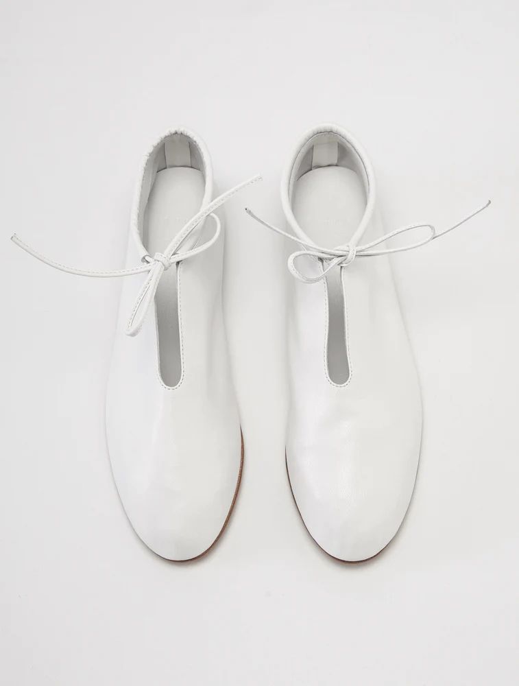 Bootie Glove Shoe - White