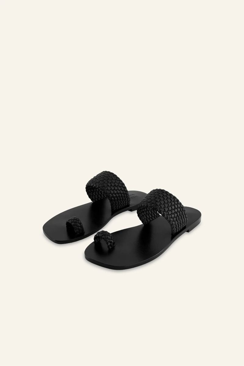 The Carmen Sandal Black