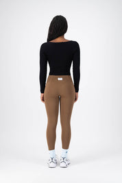 Catania Rib Knit Bodysuit Black