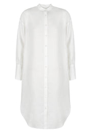 Classic Linen Shirtdress Natural