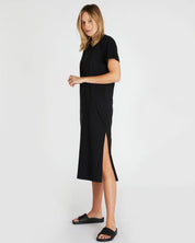 The Boxy Tee Dress Squid Ink