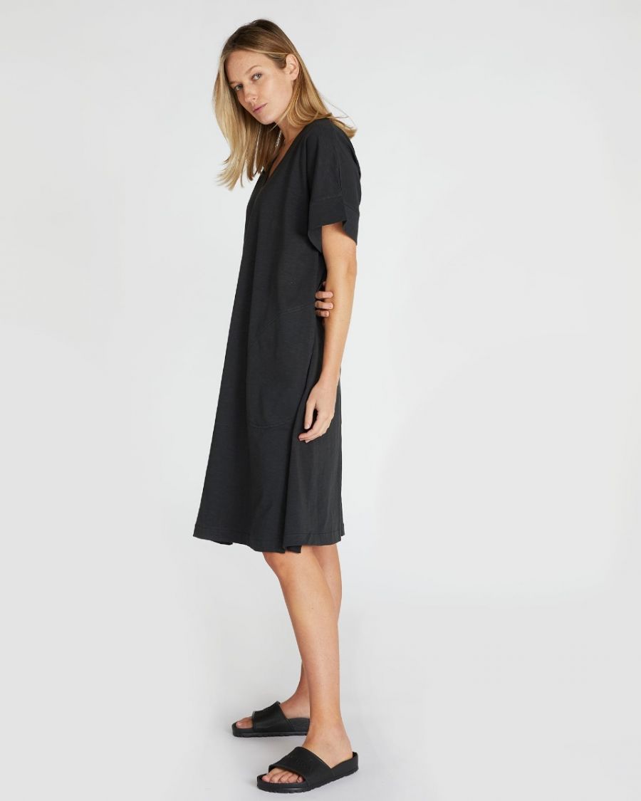 The Slub Tee Dress Squid Ink