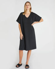 The Slub Tee Dress Squid Ink