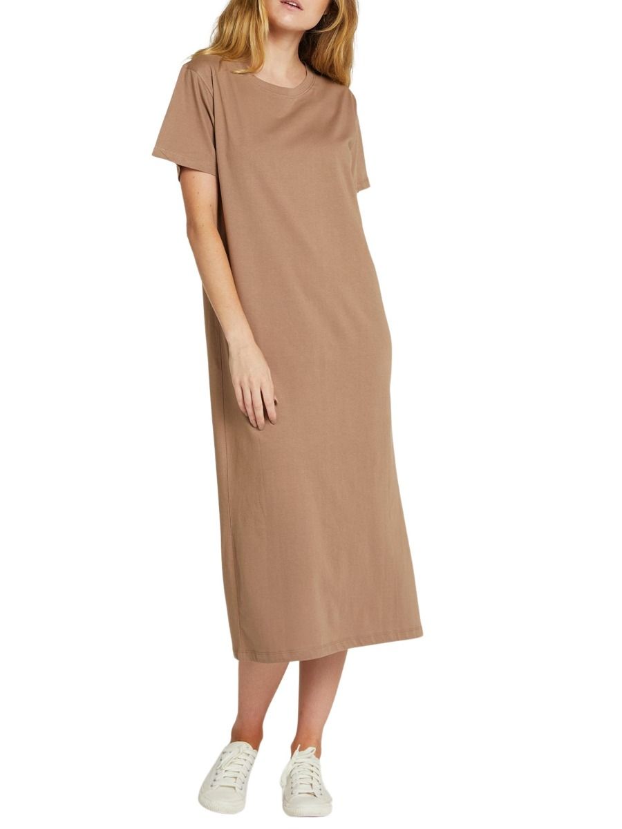 The Boxy Tee Dress Caribou