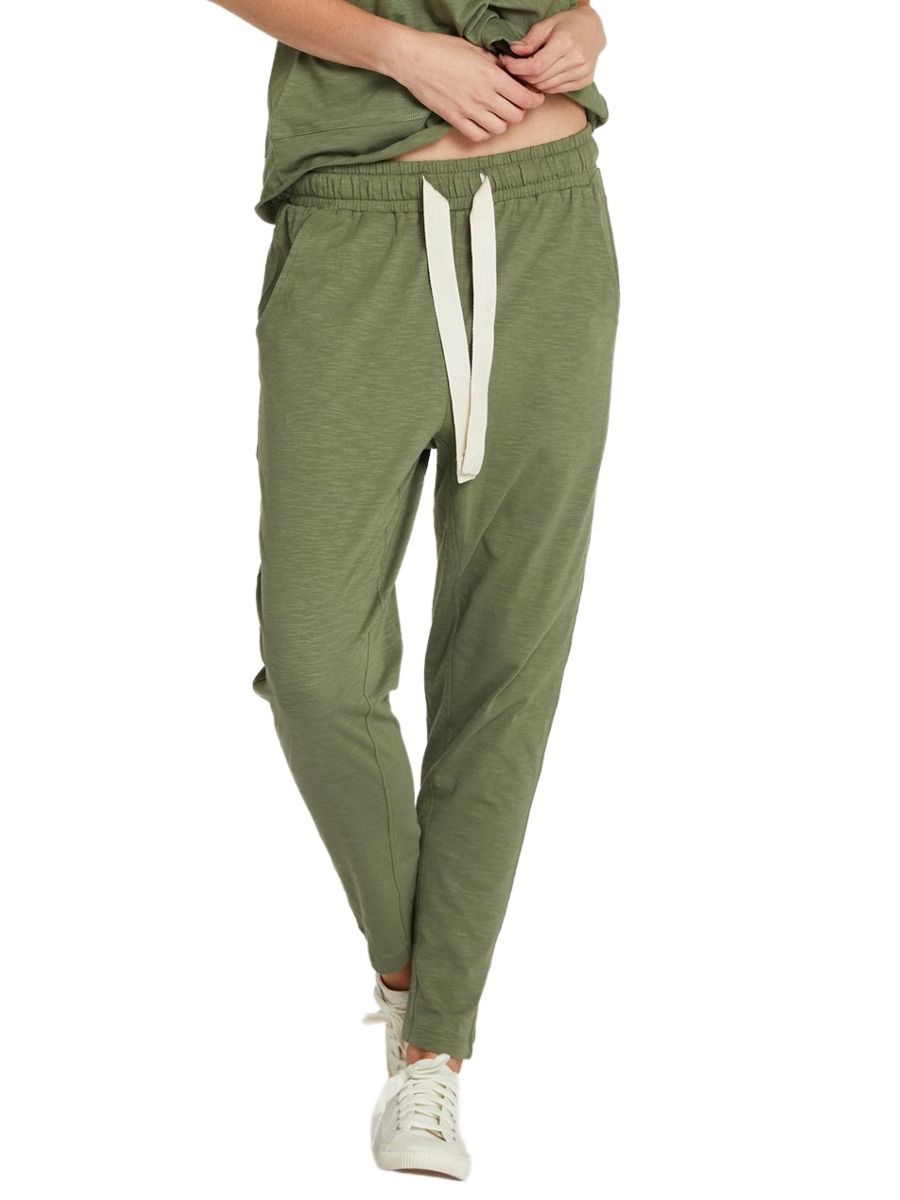 The Slub Lounge Pant Matcha