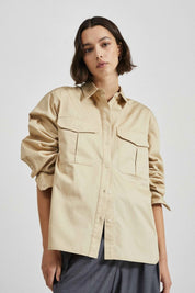 The Cameron Shirt Sand Cotton