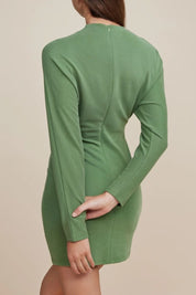 Fulham Dress Pine Green