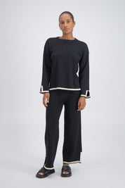 Deia Knit Jumper Black